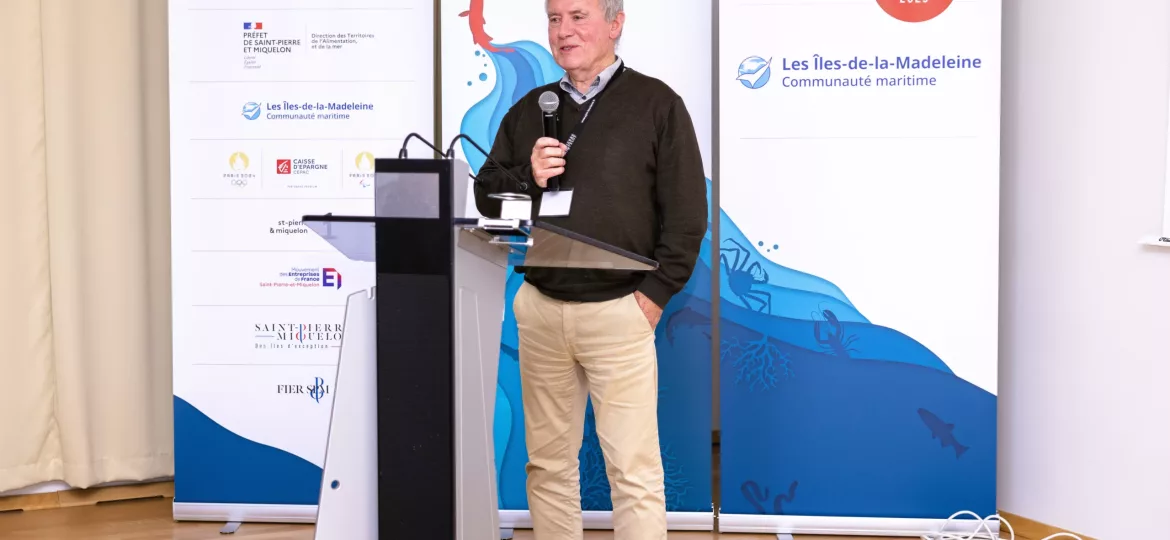 Bernard Kloareg au Congrès des Sciences Aquatiques